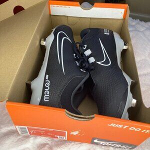 Nike Hyperdiamond 4 Pro Metal Softball Cleats Black